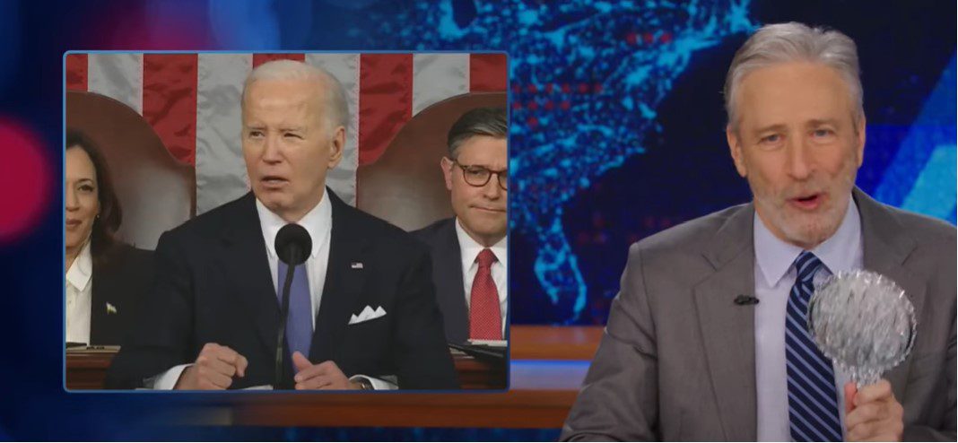 Jon Stewart Eats Some Crow After Suggesting Biden Is Too Old To Be President