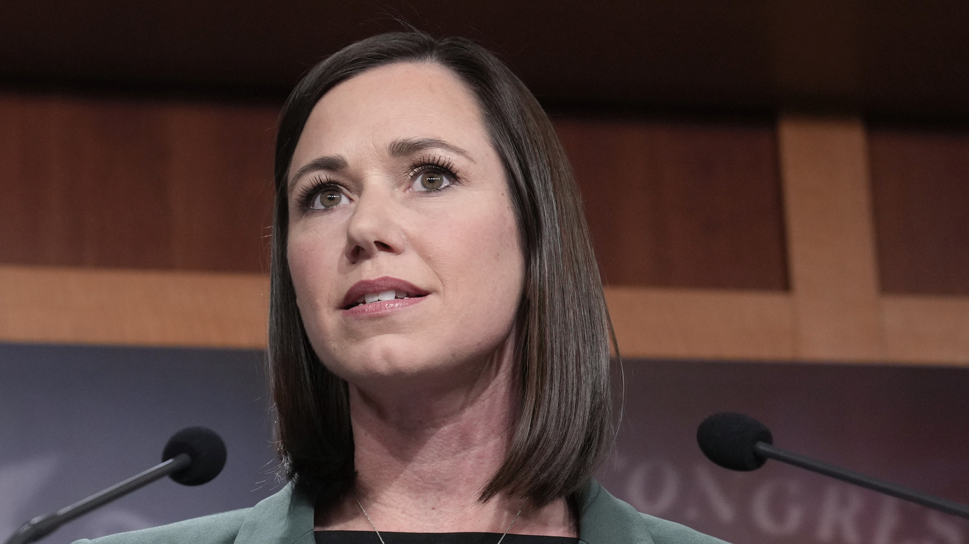 Katie Britt used decades-old example of rapes in Mexico in GOP response to Biden : NPR